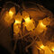 Specter Skeleton Ghost Eyes Padrão Halloween LED Luz de corda Decoração de festa divertida de feriado - #2
