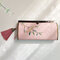 Women National Style Multi-function Wallet Purse - Pink