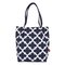 Printing Canvas Shopping Bag Shoulder Bag Handbag - Blue