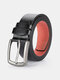 Men Faux Leather Belt Casual Fashion Business All-match Leather Belt - #01