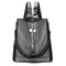 Women Oxford Sequins Light Weight Shouder Bag Leisure Travel Backpack - Silver
