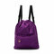 KCASA KC-SK01 Travel Waterproof Drawstring Bag Lightweight Sackpack Gymbag Sport Backpack   - Purple