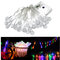 30 ليد بطارية بالطاقة المطر قطرة الجنية سلسلة ضوء عيد الميلاد حديقة الزفاف ديكور - متعدد الألوان