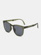 Men Retro Fashion Outdoor UV Protection Oval-shaped Sunglasses - #05