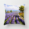 Throw Pillow Covers Oil Painting Lavender Purple Flowers Decorative Pillow Cases Home Decor Square 18x18 Inches Cotton Linen Pillowcases - #11