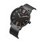 CURREN Luxury Mens Watch Fashion Casual Ultra Thin Waterproof Stainless Steel Silver Watch for Men - #01
