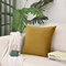 Nordic Solid Color Square Velvet Throw Pillowcase Soft Waist Pillowcases Rectangular Cushion Cover - #18