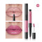 Double Head Matte Lipstick Long-Lasting Velvet Lip Liner Full Color Lip Gloss Lip Makeup Pen - 08