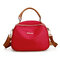 Woman Nylon Crossbody Bag Classic Elegant Handbag Clutches Bag - Red