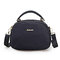 Woman Nylon Crossbody Bag Classic Elegant Handbag Clutches Bag - Black