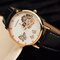 Cadran fleur papillon mode Watch cuir diamant femme Watch  - 05