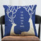 Soft Plush Modern Minimalist Style Deer Nordic Cotton Pillowcase For Home Sofa Decoration - #6
