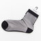 Women's Exquisite Vogue Wild Silk Stockings Summer Thin Breathable Middle Tube Socks - Black