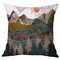 Modern Forest Abstract Landscape Linen Cushion Cover Home Sofa Throw Pillowcases Home Decor - #1