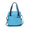 Women Canvas Large Capacity Waterproof Shoulder Bags Crossbody Bags Handbags - Blue