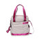 Women Canvas Large Capacity Waterproof Shoulder Bags Crossbody Bags Handbags - White