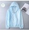 Thin Section Sun Protection Clothing Thin Coat - Light Blue
