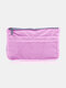 Unisexual Daron Fabric Casual Large Capacity Travel Bag Multifunctional Storage Bag - Pink
