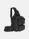 Men Outdoor Camo Pattern Printing Crossbody Bag Tacical Backpack Chest Bag Sling Bag - #01