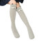 Cotton Cartoon Cute Animal Knee High Children Socks For 2Y-12Y - Grey 1