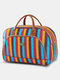 Women Canvas Travel Weekender Overnight Carry-on Duffel Bag - #04