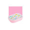 Обед из нержавеющей стали Коробка для Школа Контейнеры для обеда Bento Прямоугольник Мультфильм 5 отсеков  - Розовый