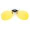 Men Non-frame Flaky Sunglasses Auxiliary Myopic Glasses Wear Leisure Driving Sunglasses - 9