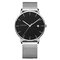 Calendar Casual Style Men Wristwatch Full Steel Luminous Display Quartz Watch - 01