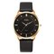 Pareja casual de cuarzo Watch Impermeable Dial simple Cintura Watch Cuero Watch Para Mujer Hombres - 05