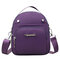Nylon Casual Light Daily 6inch Phone Bag Shoulder Bags Crossbody Bags For Women - Purple