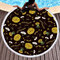 Daisy Sunflower مستدير Beach Towel blanket Hawaii Hawaiian Tropical Large Microfiber Terry Beach مستديرie Palm Circle Picnic Carpet Yoga حصيرة مع هامش - #6