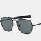 Metal Square Sunglasses Sunglasses Glasses - #01