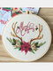 3D DIY Christmas Embroidery Kit Needlework Embroidery For Beginner Art Sewing Craft - #03