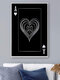 Poker Ace Pattern Canvas Painting Unframed Wall Art Canvas Living Room Home Decor - #06