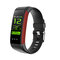 Sport montres intelligentes bracelet multifonctionnel IP67 bracelet intelligent étanche pour Android IOS - Noir + Rouge