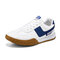 Men Stylish PU Non Slip Sport Casaul Running Shoes - Blue