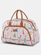 Women Canvas Travel Weekender Overnight Carry-on Duffel Bag - #02