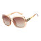 Women's Big Resin Lens Polarizing UV-resistant High Definition View Leisure Fashion Sunglasses - 3