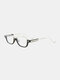 Unisex PC Material Square Frame UV-Resistant Fashion Simple Sunglasses - #05