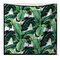 Tapiz de hojas verdes 3D Tropical Planta Colgante de pared Casa de campo Decoración para el hogar Mantel Colcha - C