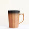 Ceramic Scrub Cup with Cover Spoon Office Large Capacity Mug Couple Cup Gift - 7