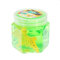 Dinosaurio Crystal Slime Hex Bottle Arcilla transparente DIY Plastilina Juguete de regalo - Verde