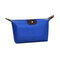 المرأة ماكياج حقيبة مستحضرات التجميل الضرورية عملة المنظم أكياس التخزين - الأزرق الملكي