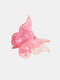 JASSY 12 pièces en plastique pour femmes dessin animé Mini papillon couleur dégradé tresse bricolage décor frange pince à cheveux - #02