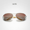 Women Vintage HD Polarized Sunglasses Outdoor Sunshade Anti-UV Driving Goggle Eyeglasses - White