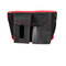 Leather Car Seat Back Storage Bag Organizer Holder Multi Pocket Travel Storage Hanging Net - Red