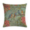鳥かご45 * 45cmクッションカバーリネンスロー枕車の家の装飾装飾枕カバー - ＃1
