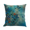 1 PC Romantic Beautiful Throw Pillow Cover Butterflies Cotton Linen Cushion Cover Pillowcase - #5