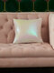 Almofada de lantejoulas de Natal de 1 unidade Caso sem almofada de sofá doméstico - Branco