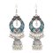 Bohemian Tassel Earrings Hallow Bell Drop Earrings Retro Sliver Earrings For Women - 03